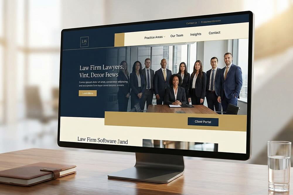 Law firm new york web design