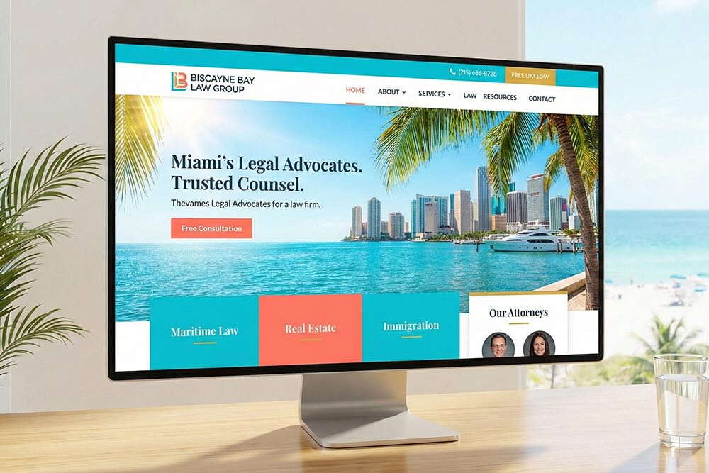 Law firm website design