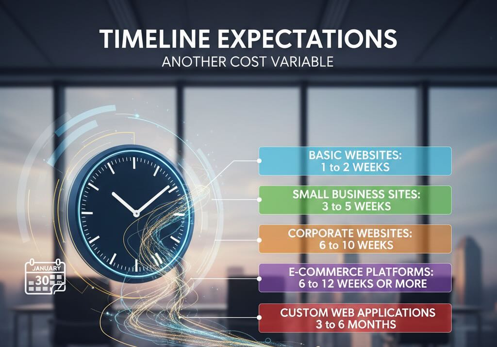 web design in dubai Timeline Expectations
